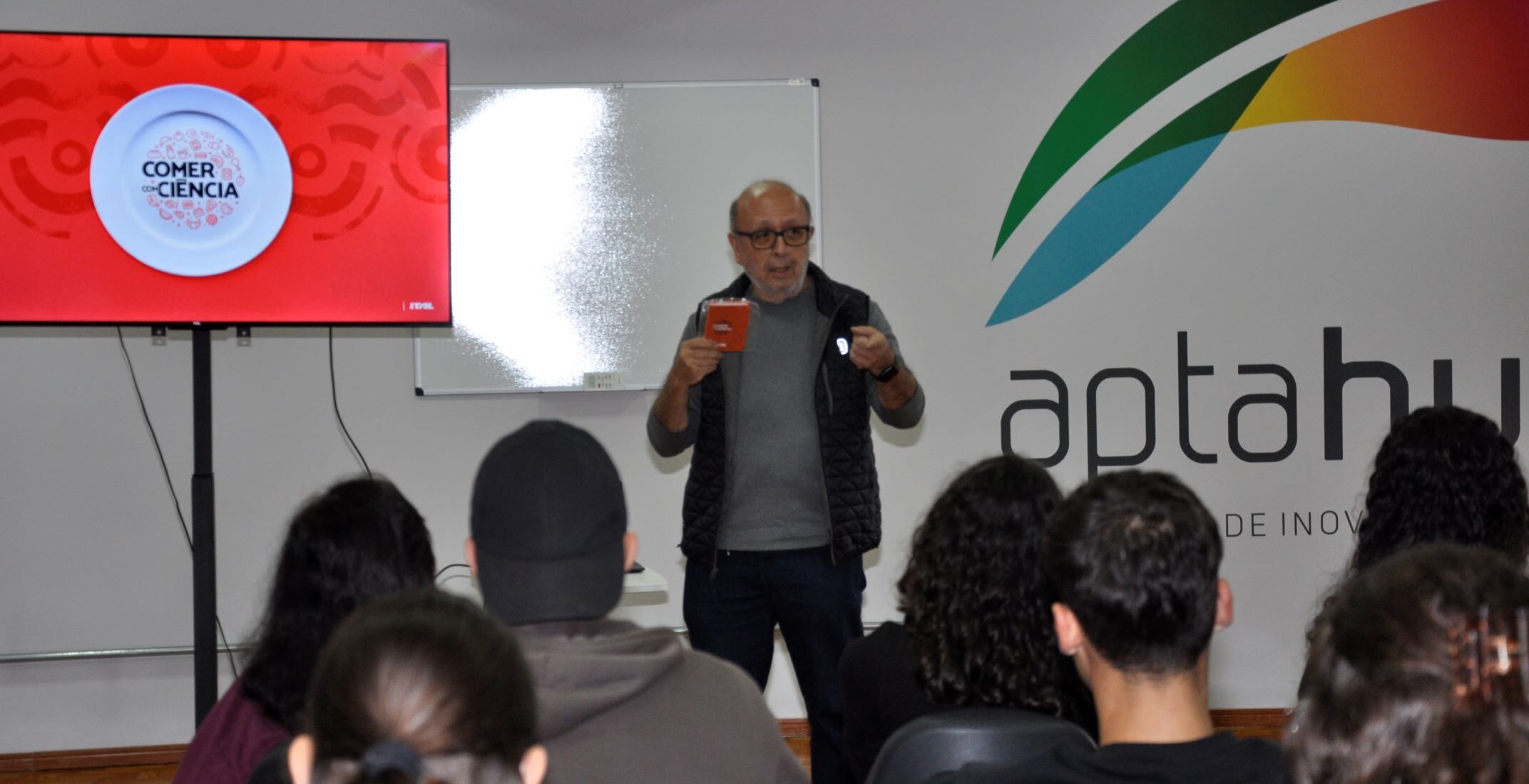 Prêmio ABAG/RP de Jornalismo: Apresentando o projeto aos estudantes - Comer com Ciência